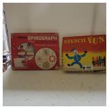 Spirograph And Stencil Fun