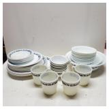 Blue Floral Pyrex Dishes Some Corning