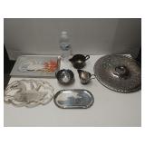 (2) Duck Trivets (One Still In Box), Silver