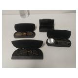 Vintage Glasses With Cases