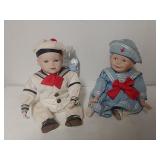 Porcelain Sailor Baby Dolls