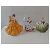 Ceramic Dancing Ladies