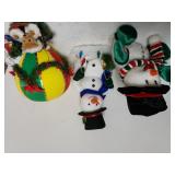 Snowman Decor & Christmas Balloon Bear Decoration
