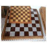 Large & Small Checker Game Boards