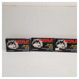 (3) Wolf Performance Ammo - 308 WIN Copper
