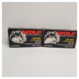 (2) Wolf Performance Ammo - 308 WIN Copper
