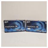 (2) Federal 308 WIN Ammo - 20 Cartridges Each Box