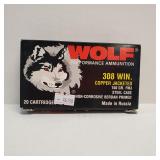 (1) Wolf Performance Ammo - 308 WIN Copper