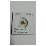 1978 S. Africa Mini Gold Krugerrand