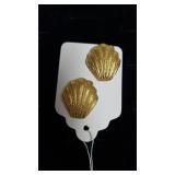 Vintage Napier Shell Post Earrings