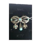 Native American Southwestern Silver & Turquoise