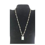 Ladies Tibetan Silver & Natural Turquoise