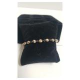 Vintage Ladies Faceted Bead Bracelet