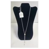 Vintage Ladies Necklace - Bolo-style - Marked