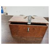 Wooden Box Of Tools