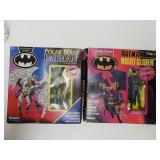 (2) Batman Action Figure Collectibles- Polar