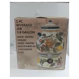 (2pcs) Beverage Jar