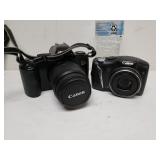 Canon EOS Rebel X 35mm Camera & Canon Powershot