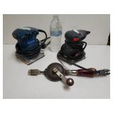 2 Palm Sander & Hand Drill