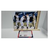Autographed Photo Of Duane Snider, Mickey Mantle,