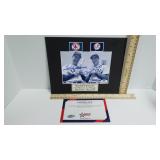 Autographed Photo Of Ted Williams & Joe DiMaggio