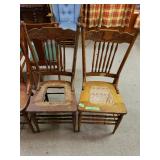 (2pcs) Chair Set - One Broken Seat