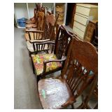 (4pcs) Assorted Wooden Chairs