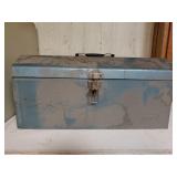 Sears Blue Metal Tool Box