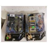 X Files Agent Scully & Fireman Figures