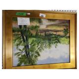 "Field Path" Oil Painting By Rose Doster