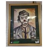 Sad Clown Painting By Rose Doster