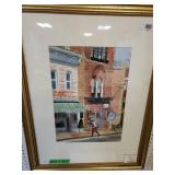 Play It Again Sam Watercolor By Rose Doster