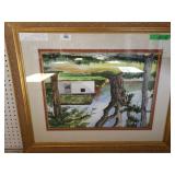 "Outbuilding" Watercolor By Rose Doster