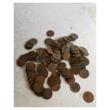 100 Wheat Pennies