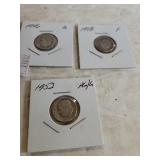 1946, 1948, 1952 Dimes