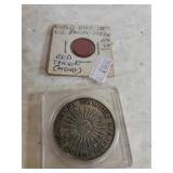 WWII US Ration Red Token, Bicentennial Delaware