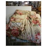 Ralph Lauren Flowered King Size Comforter