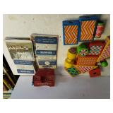 1950 Viewmaster W/extra Slides, Magnetic Building