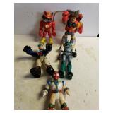 Assorted Play Action Figures