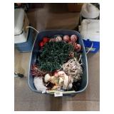 Assorted Christmas Decorations, Lights, & More