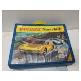 Vintage Matchbox Case With Cars