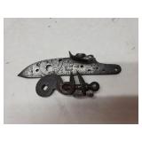 Vintage Tower Lockport And Hammer For Flintlock