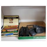 Revolver Holster, Binoculars Pens  Pencils And