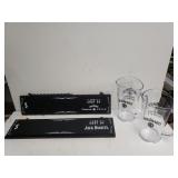 Jack Daniels Pitcher And Chalkboard Signs. New