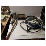Washers, Jumper Cables, Ratchets And Light