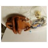 Wooden Lazy Susan, Large Measuring Cup & More