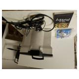 Plastic File Box,  Assorted Cords,  Life Is Messy