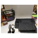 Jump Box, Floor Mats, Mirrors And Ornament