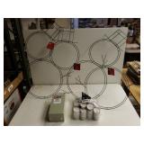 Snowman Wreath Forms, Tealight Candles And Floral