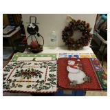 Christmas Decor And Placemats